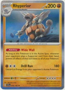 Rhyperior - 076/142 - Holo Rare