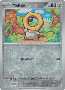 Meltan - 116/162 - Common Reverse Holo