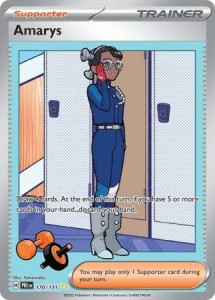 Karta Pokemon -  Amarys 170/131 Special Illustration Rare