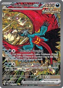 Karta Pokemon -  Roaring Moon ex - 162/131 - Special Illustration Rare