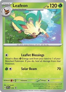 Leafeon - SVP170 - SVP Black Star Promo - Pokemon karta 