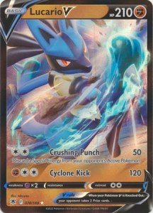 Lucario V - 078/189 - Ultra Rare - Pokemon karta  
