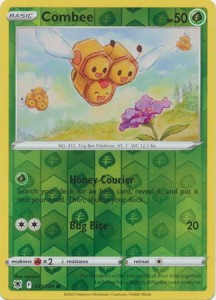 Combee - 011/189 - Common Reverse Holo - Pokemon karta  