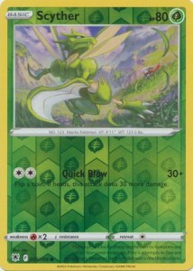 Scyther - 005/189 - Common Reverse Holo - Pokemon karta 