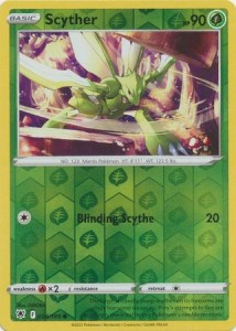 Scyther - 004/189 - Common Reverse Holo - Pokemon karta  