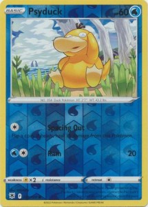 Psyduck - 028/189 - Common Reverse Holo - Pokemon karta  