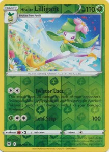 Hisuian Lilligant - 016/189 - Holo Rare Reverse Holo - Pokemon karta  