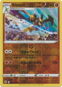 Kleavor - 086/189 - Holo Rare Reverse Holo - Pokemon karta  