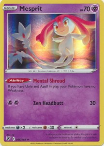 Mesprit - 066/189 - Holo Rare - Pokemon karta  