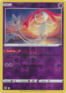 Mesprit - 066/189 - Holo Rare Reverse Holo - Pokemon karta  