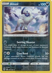 Absol - 097/189 - Holo Rare Reverse Holo - Pokemon karta  