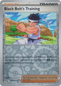 Black Belt's Training - 097/131 - Common Reverse Holo Pokemon