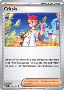 Crispin - 105/131 - Uncommon Pokemon
