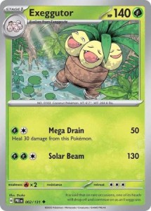 Exeggutor - 002/131 - Uncommon - Pokemon