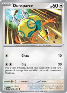 Dunsparce - 079/131 - Common - Pokemon
