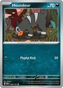 Houndour - 062/131 - Common - Pokemon