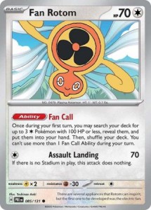 Fan Rotom - 085/131 - Common - Pokemon