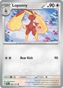 Lopunny - 084/131 - Common - Pokemon