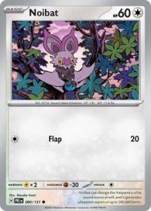 Noibat - 090/131 - Common - Pokemon