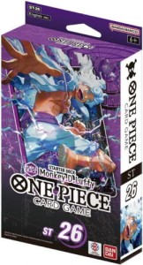 One Piece: The Card Game - ST-26 - Starter Deck - Purple/Black Monkey.D.Luffy