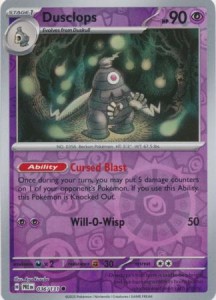 Dusclops - 036/131 - Common Reverse Holo - Pokemon