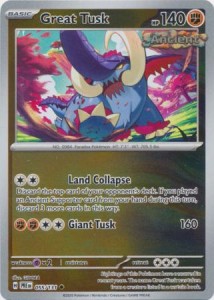 Great Tusk - 055/131 - Uncommon Reverse Holo - Pokemon
