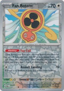 Fan Rotom - 085/131 - Common Reverse Holo - Pokemon