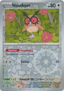 Hoothoot - 077/131 - Common Reverse Holo - Pokemon