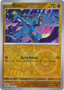 Riolu - 050/131 - Common Reverse Holo - Pokemon