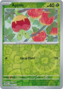 Applin - 009/131 - Common Reverse Holo - Pokemon