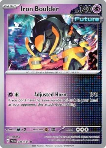 Iron Boulder - 046/131 - Holo Rare - Pokemon
