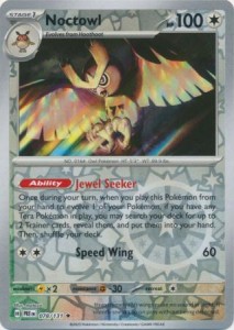 Noctowl - 078/131 - Reverse Holo Rare - Pokemon
