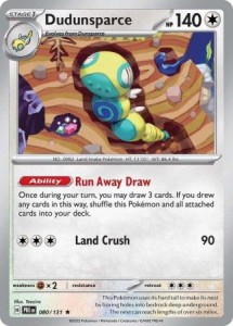 Dudunsparce - 080/131 - Holo Rare - Pokemon