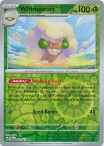 Whimsicott - 008/131 - Reverse Holo Rare - Pokemon