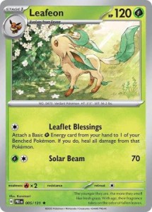 Leafeon - 005/131 - Holo Rare - Pokemon