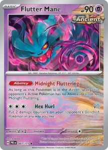 Flutter Mane - 043/131 - Master Ball Reverse Holo Rare - Pokemon