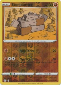 Stonjourner - 101/195 - Uncommon Reverse Holo - Pokemon 