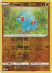 Phanpy - 091/195 - Common Reverse Holo - Pokemon  