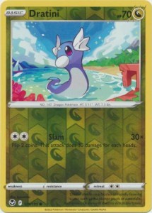 Dratini - 129/195 - Common Reverse Holo - Pokemon 
