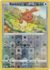 Buneary - 144/195 - Common Reverse Holo - Pokemon 