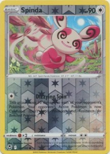 Spinda - 141/195 - Common Reverse Holo - Pokemon  