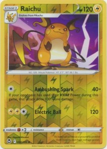 Raichu - 050/195 - Uncommon Reverse Holo - Pokemon  