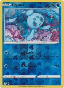 Phione - 045/195 - Rare Reverse Holo - Pokemon  