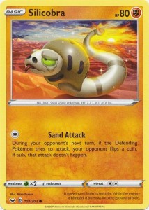 Silicobra - 107/202 - Common - Pokemon 