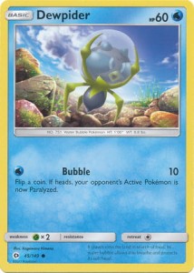 Dewpider - 45/149 - Common - Pokemon 