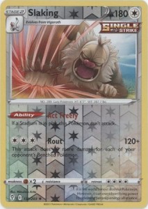 Slaking - 131/203 - Holo Rare Reverse Holo - Pokemon