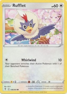 Rufflet - 136/203 - Common - Pokemon 