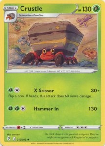 Crustle - 012/203 - Uncommon - Pokemon 