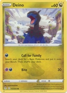 Deino - 113/203 - Common - Pokemon 
