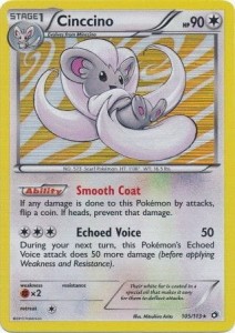 Cinccino - 105/113 - Holo Rare - Pokemon 
